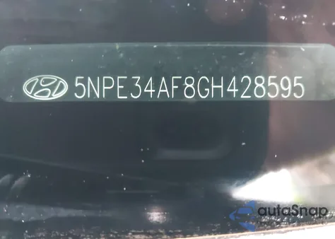 2016 Hyundai Sonata Limited из США, поврежденный, VIN 5NPE34AF8GH428595